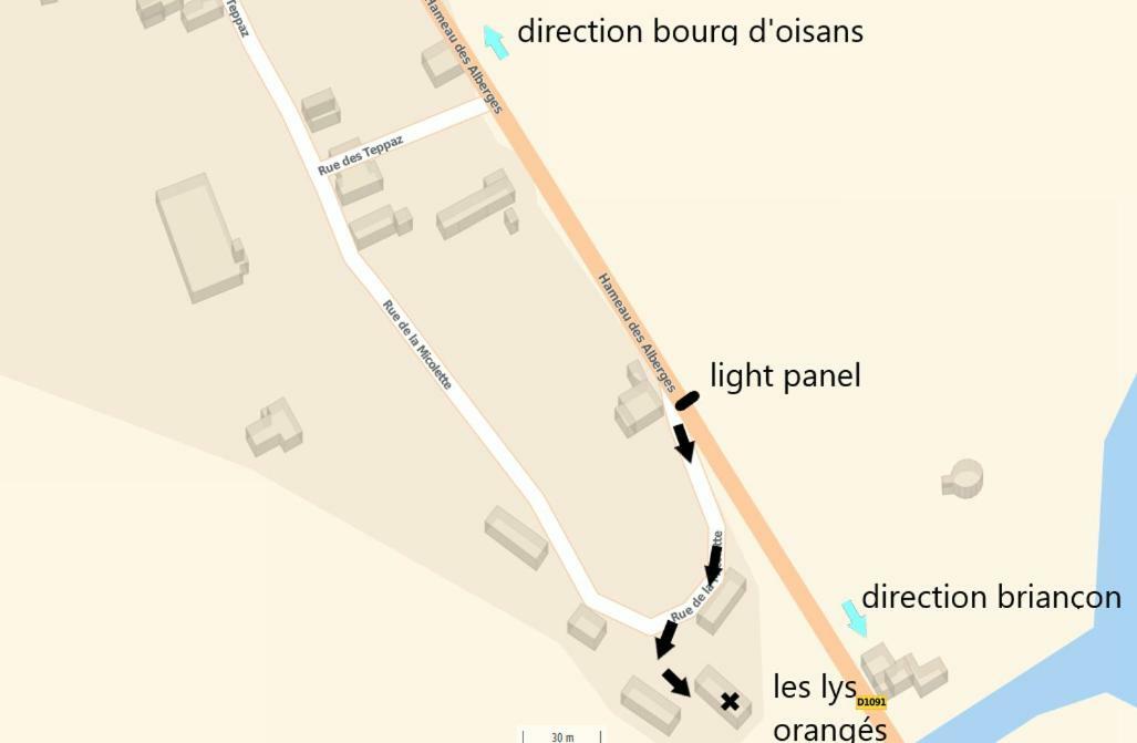 Les Lys Oranges Apartment Le Bourg-d'Oisans Ngoại thất bức ảnh