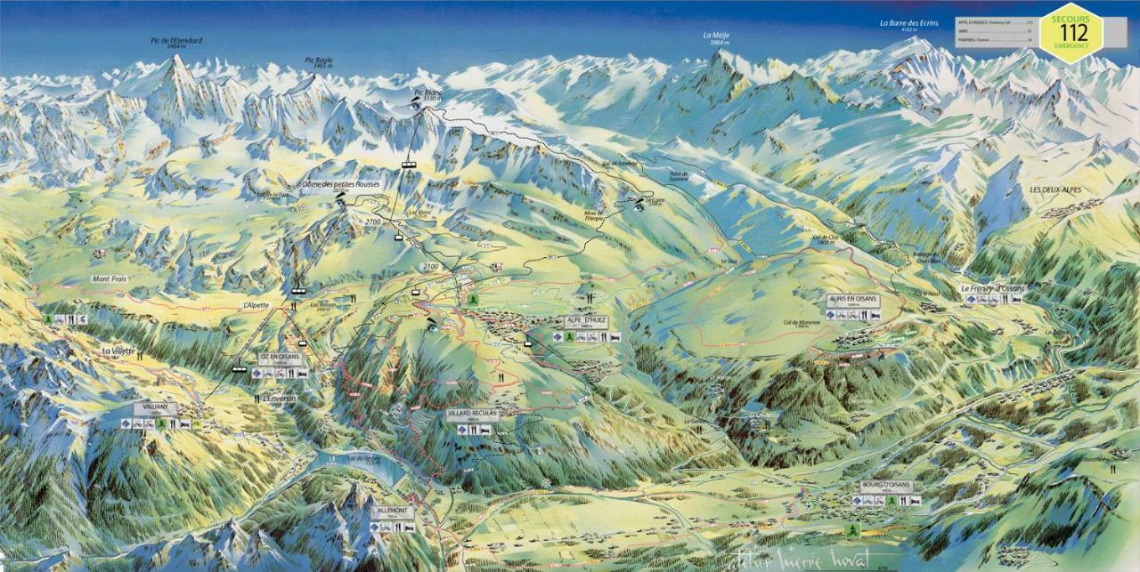 Les Lys Oranges Apartment Le Bourg-d'Oisans Ngoại thất bức ảnh